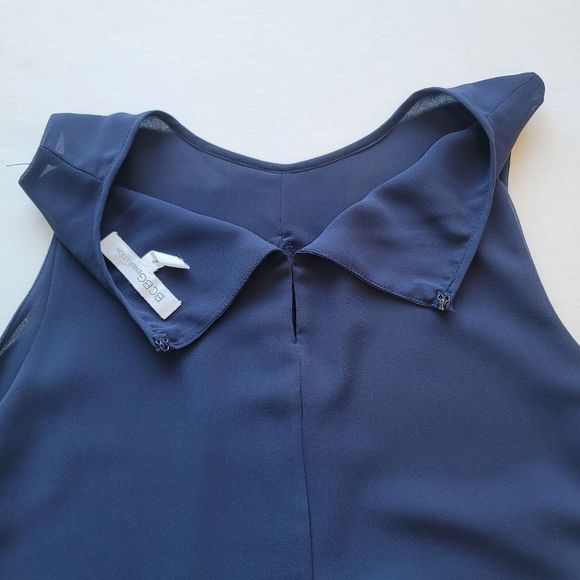 BCBGeneration Dark Navy Tank Blouse - Picture 5 of 9